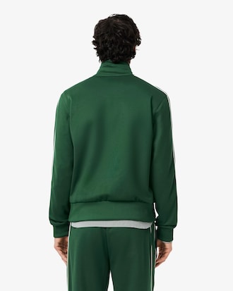 Giacca della tuta con zip in piqué Paris