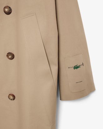 Trench impermeabile Lacoste x Mackintosh