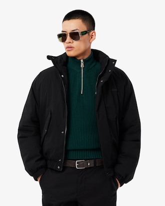 Cintura in pelle con monogramma