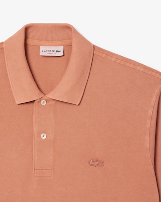 Polo L.12.12 classic fit effetto lavato