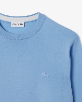 Maglione girocollo in lana merino