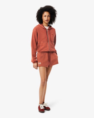 Shorts effetto lavato