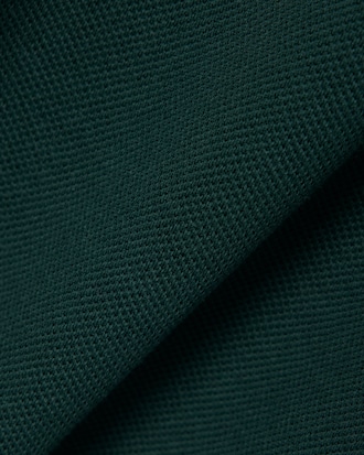 Polo classic fit in petit piqu&eacute; con stemma
