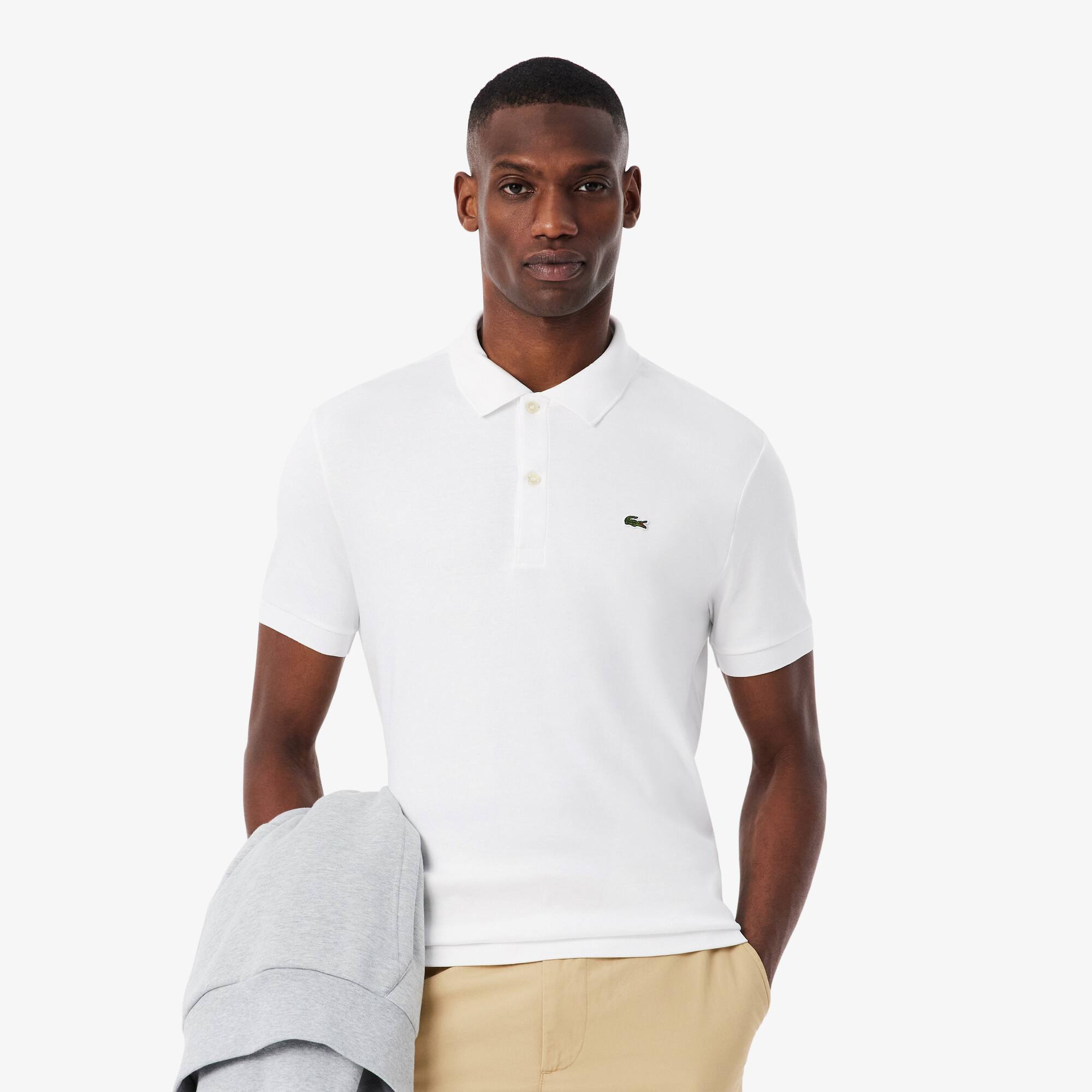 Lacoste Polo de algodão pima regular fit Lacoste para homem. 1