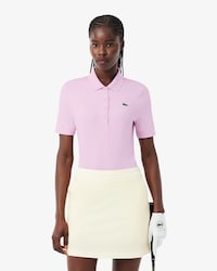Polo da golf slim fit elasticizzata UV Protect