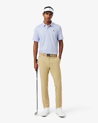 Polo da golf stampata regular fit