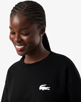 Felpa homewear in tessuto felpato