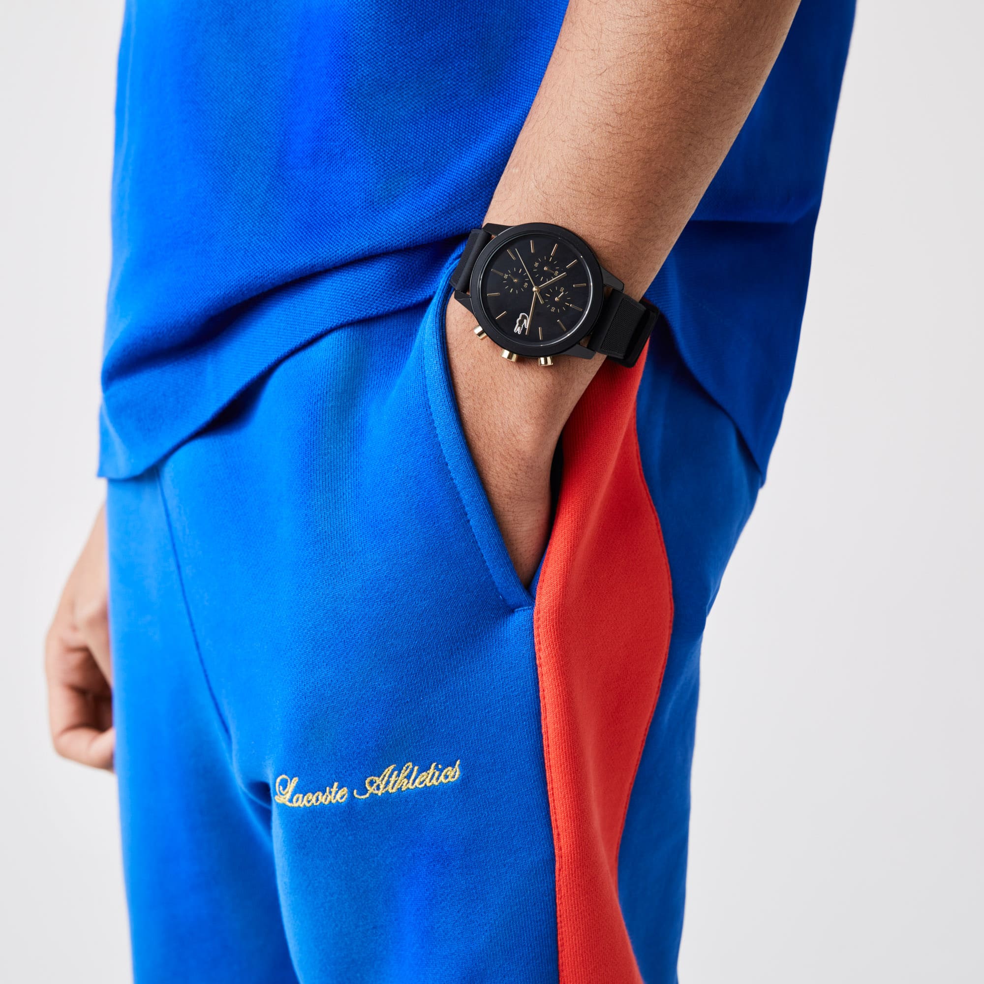 Orologio Lacoste.12.12 da uomo con cinturino in silicone nero petit piqué -  Orologi Uomo - Novita 2022 | Lacoste