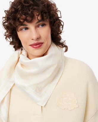 Foulard in twill stampato