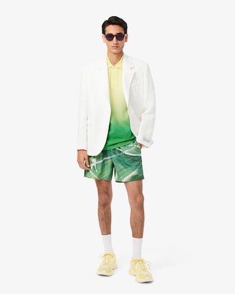 Polo L.12.12 classic fit con stampa ombré