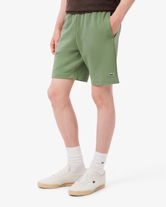 Shorts in tessuto felpato regular fit