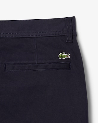 Pantaloni chino regular fit in velluto a coste