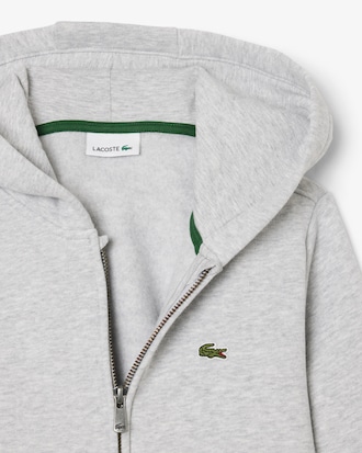 Felpa con cappuccio e zip