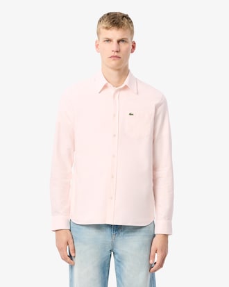 Camicia Oxford a righe regular fit
