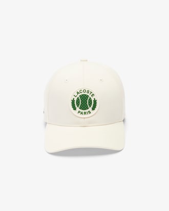 Cappellino da baseball regolabile in twill