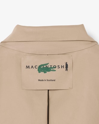 Abito trench impermeabile Lacoste x Mackintosh