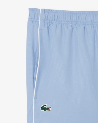 Pantaloni da tuta sportiva in taffet&agrave; a rombi