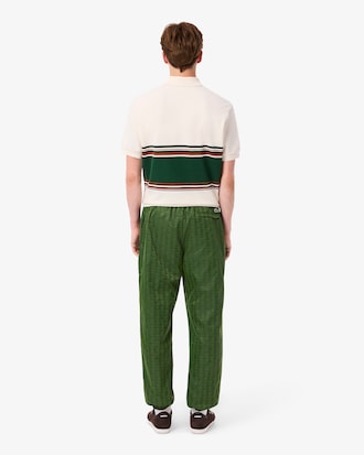 Pantaloni della tuta con monogramma