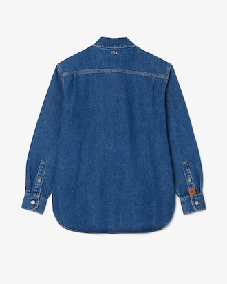 Overshirt oversize in denim