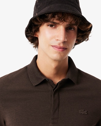 Polo regular fit in piqu&eacute; elasticizzato Paris