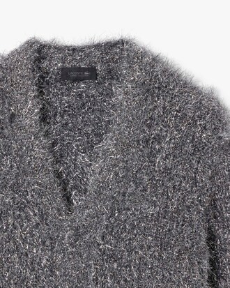 Cardigan in maglia lurex Runway