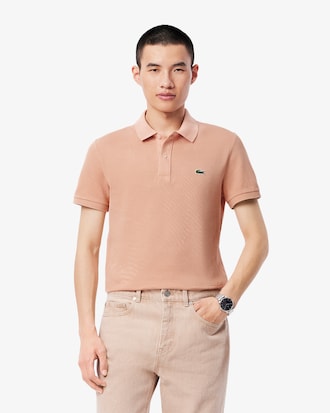 Polo slim fit in piqué L.12.12