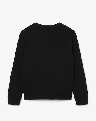 Felpa unisex girocollo in tessuto felpato