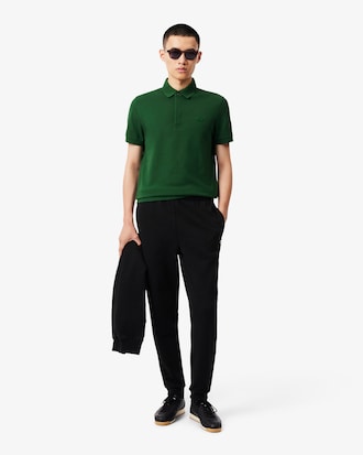 Polo regular fit in piqu&eacute; elasticizzato Paris