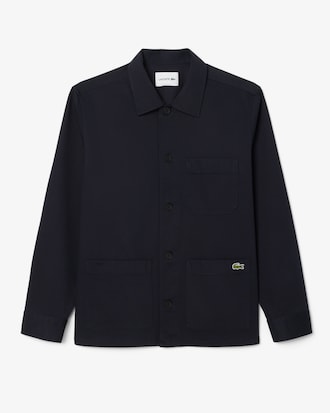 Overshirt in cotone