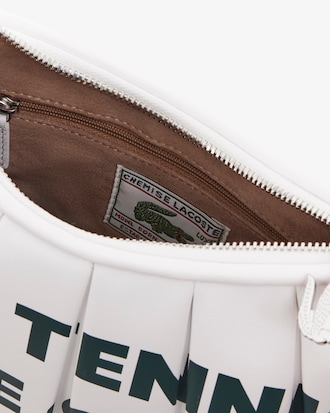 Borsa in pelle piccola stampata Lenglen Runway