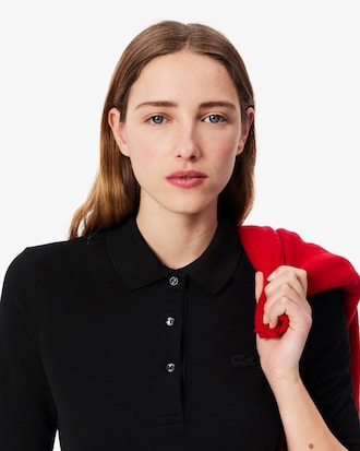 Polo con manica a tre quarti slim fit L.12.D