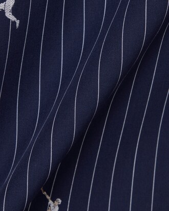 Camicia oversize con motivi jacquard