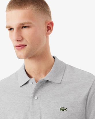 Polo dal taglio classico m&eacute;lange L.12.12