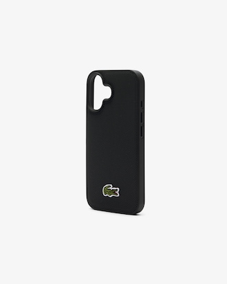 Custodia per iPhone 16 in petit piqué