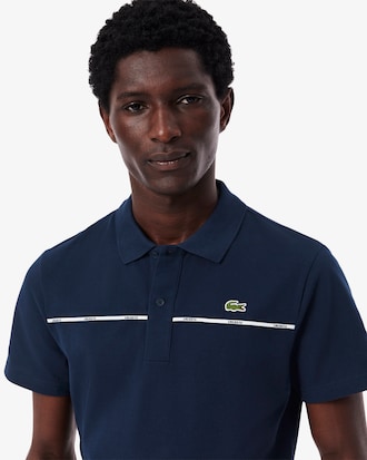 Polo Regular Fit L.12.12 con bordo con logo
