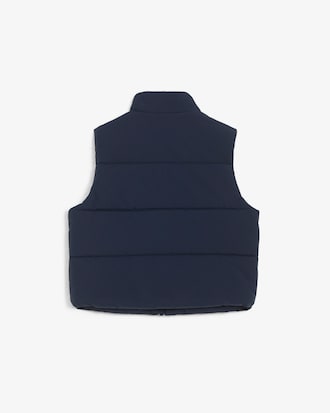 Piumino unisex senza maniche in taffet&agrave;