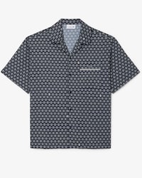 Camicia relaxed fit con stampa