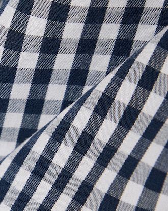 Camicia a quadri in popeline regular fit