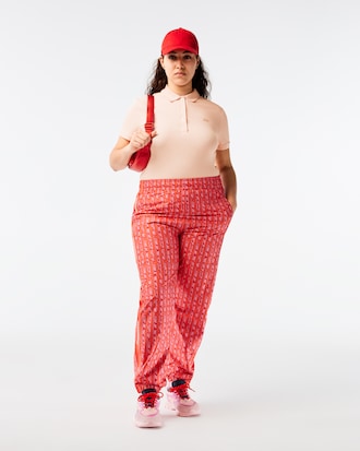 Polo da donna in piqu&eacute; di cotone stretch Lacoste slim fit