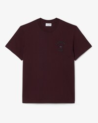 T-shirt in jersey di cotone con ricamo