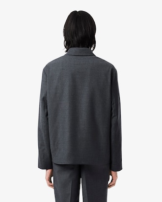 Pure Wool Zipped Jacket