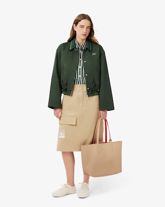 Borsa tote double face con pochette Anna