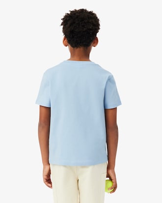 T-shirt in cotone con stemma