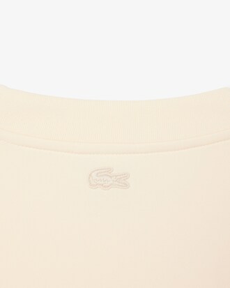 Felpa con stampa caratteristica ricamata loose fit