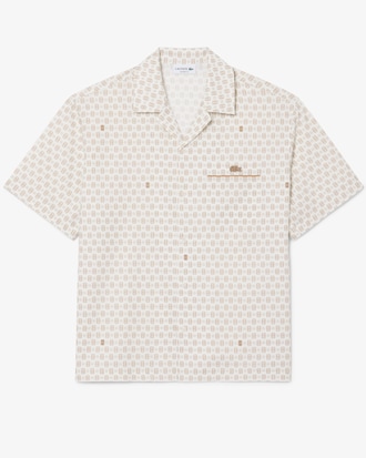 Camicia relaxed fit con stampa