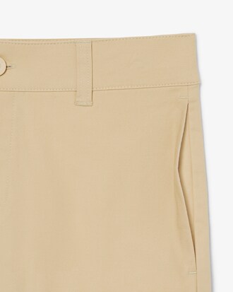 Shorts cargo lunghi in gabardine