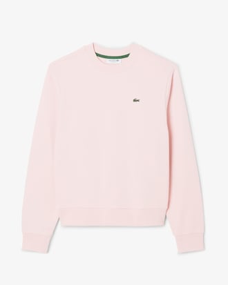 Felpa in pile girocollo relaxed fit