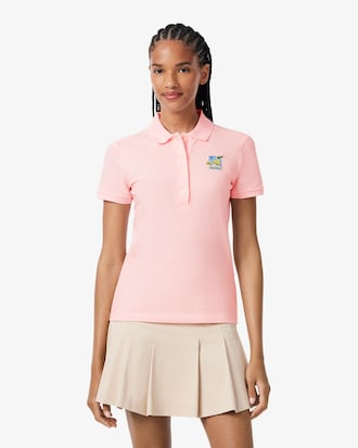 Polo slim fit elasticizzata Club Med Edition