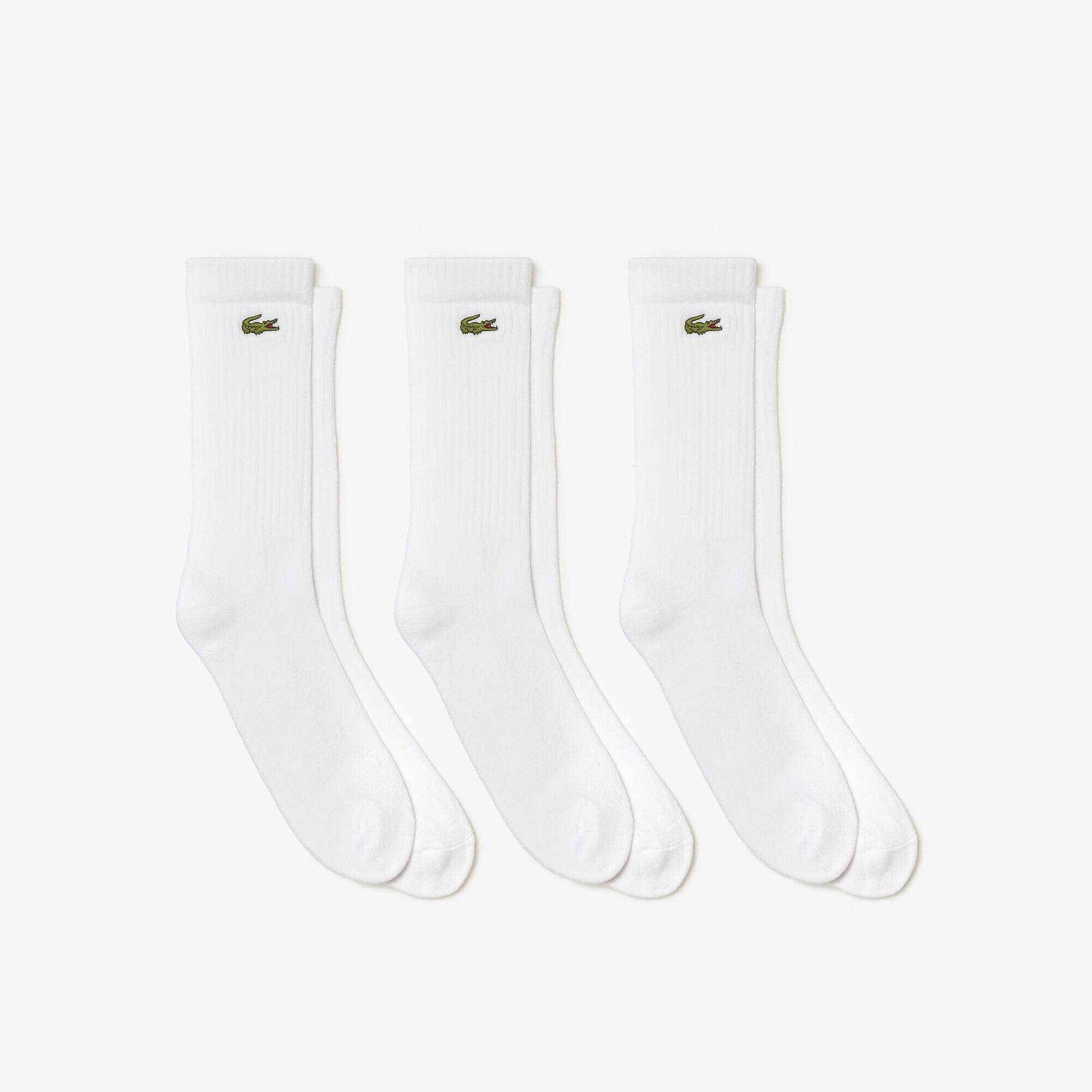 Confezione di tre paia di calzini alti da uomo Lacoste SPORT - Calze -  Novita 2022 | Lacoste