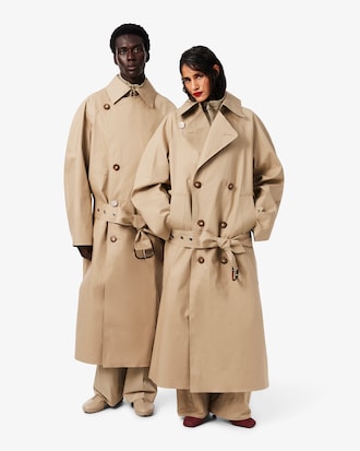 Trench impermeabile Lacoste x Mackintosh